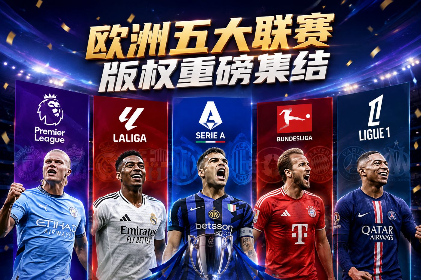 五大联赛本周末：英超揭幕，德甲还没开踢